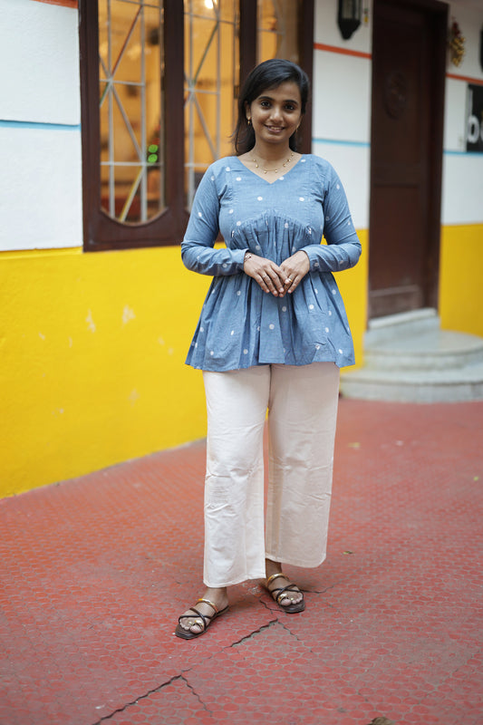 Paavai -  Alia Cut Peplum Top