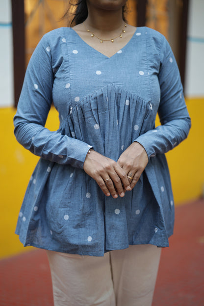 Paavai -  Alia Cut Peplum Top