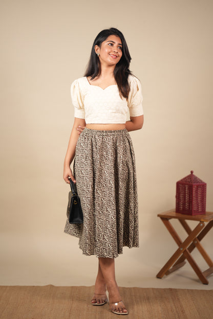 Amara - Crop Top Skirt