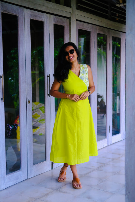 Neha - Cotton Midi Dress