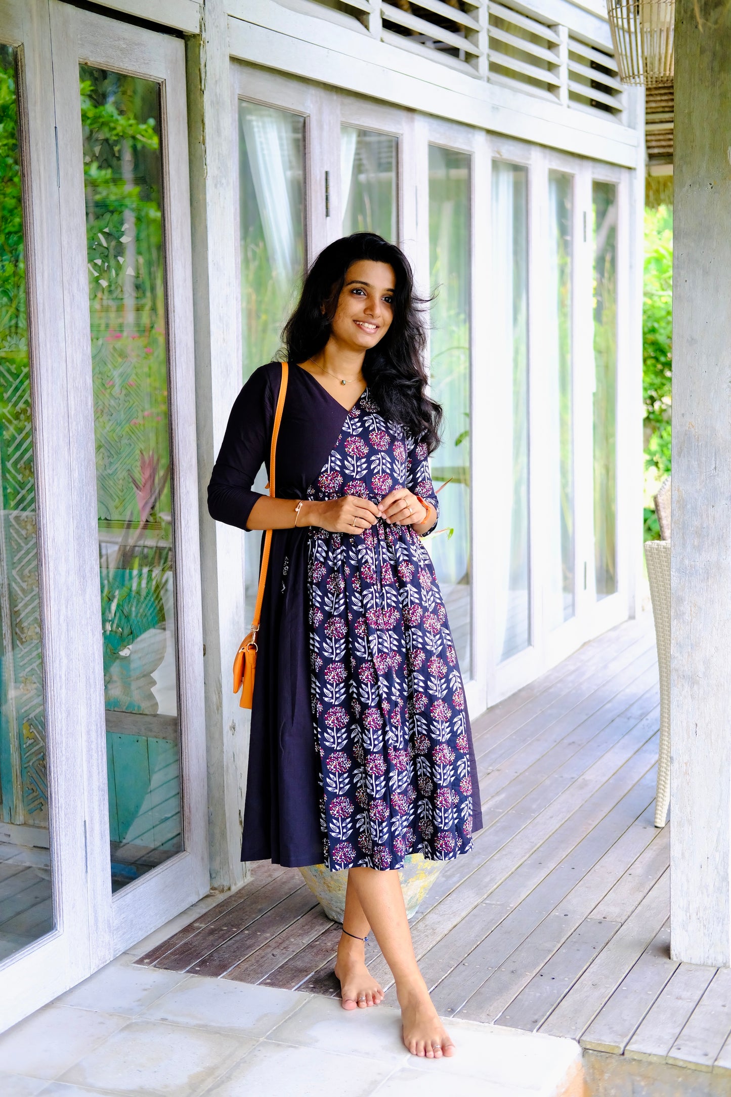 Saahitya - Cotton Midi Dress