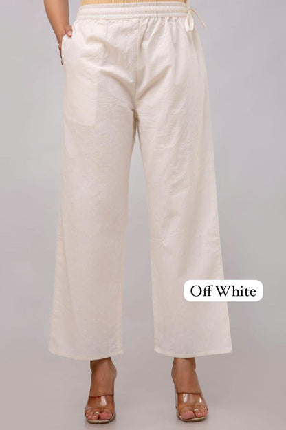Breeze Fit -  Cotton Palazzo Pants