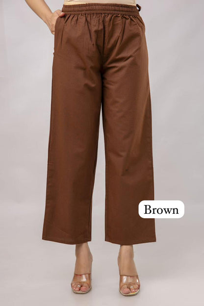Breeze Fit -  Cotton Palazzo Pants