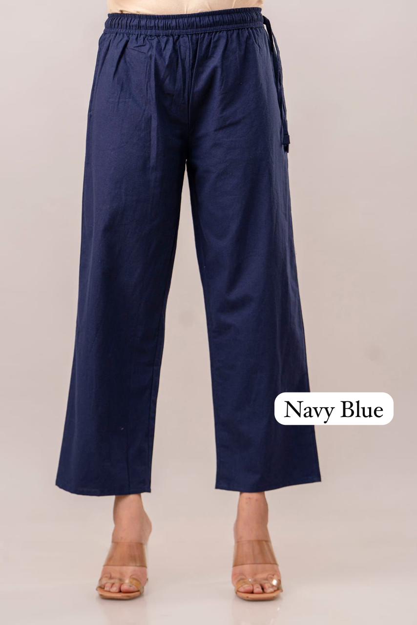 Breeze Fit -  Cotton Palazzo Pants