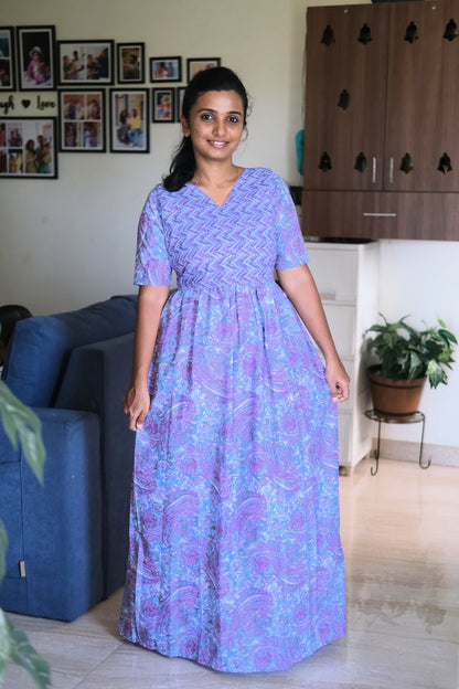 Kuyili maternity maxi dress front view